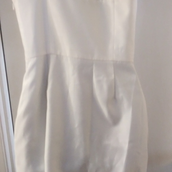 White Cocktail Dress - Picture 3 of 4